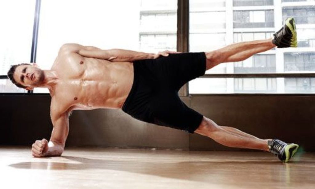 Side Plank with Leg Lift