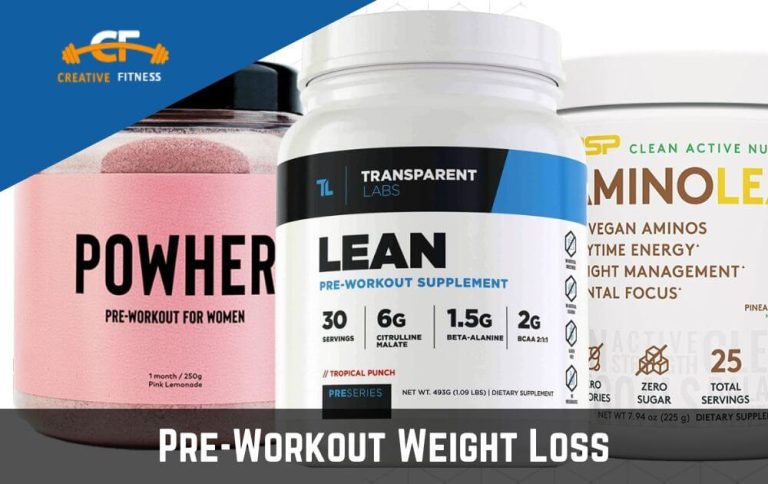 Pre-Workout Weight Loss | The Best Supplements Revealed
